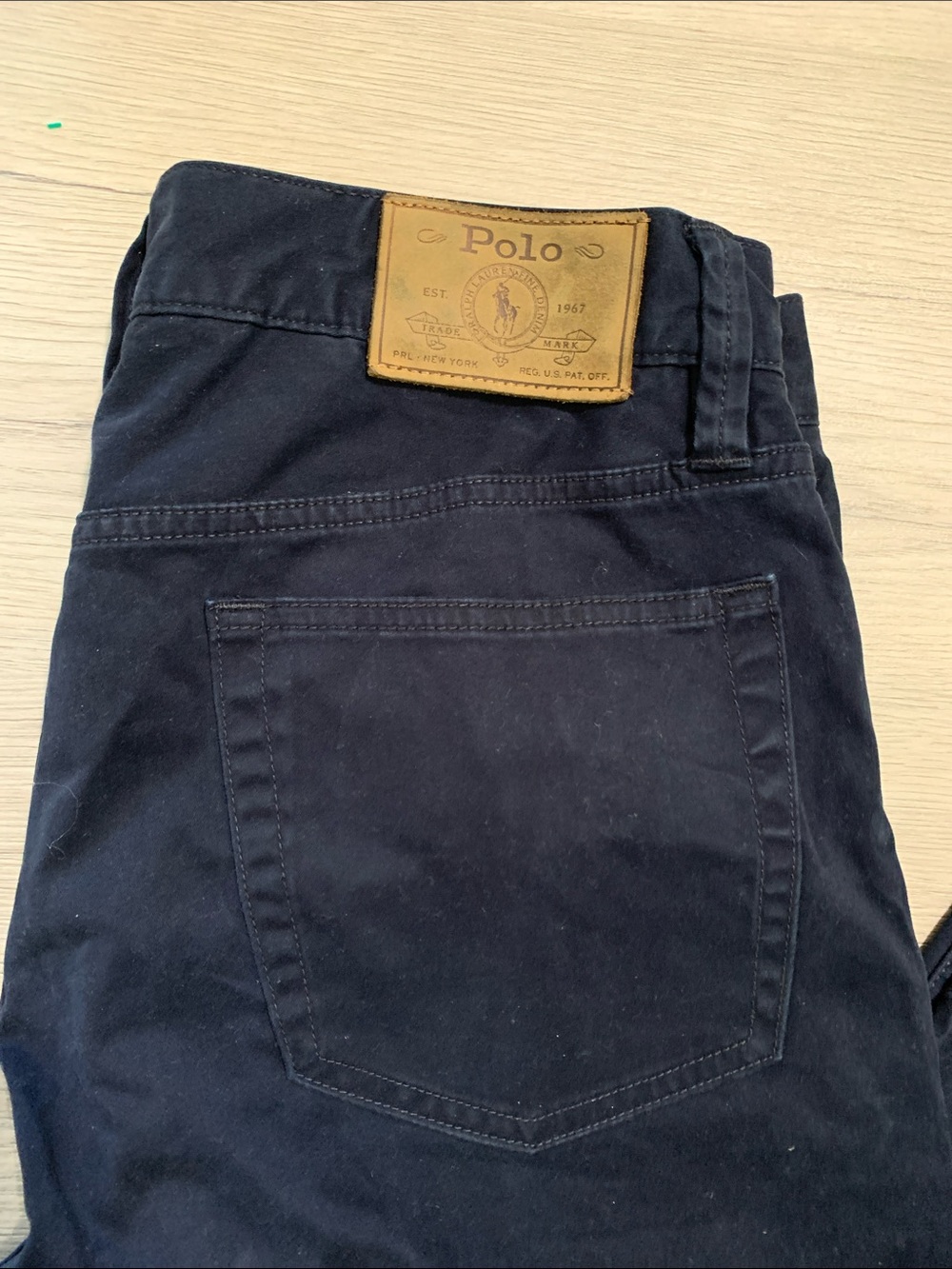 Polo by Ralph Lauren Men's Navy Straight cotton Jeans